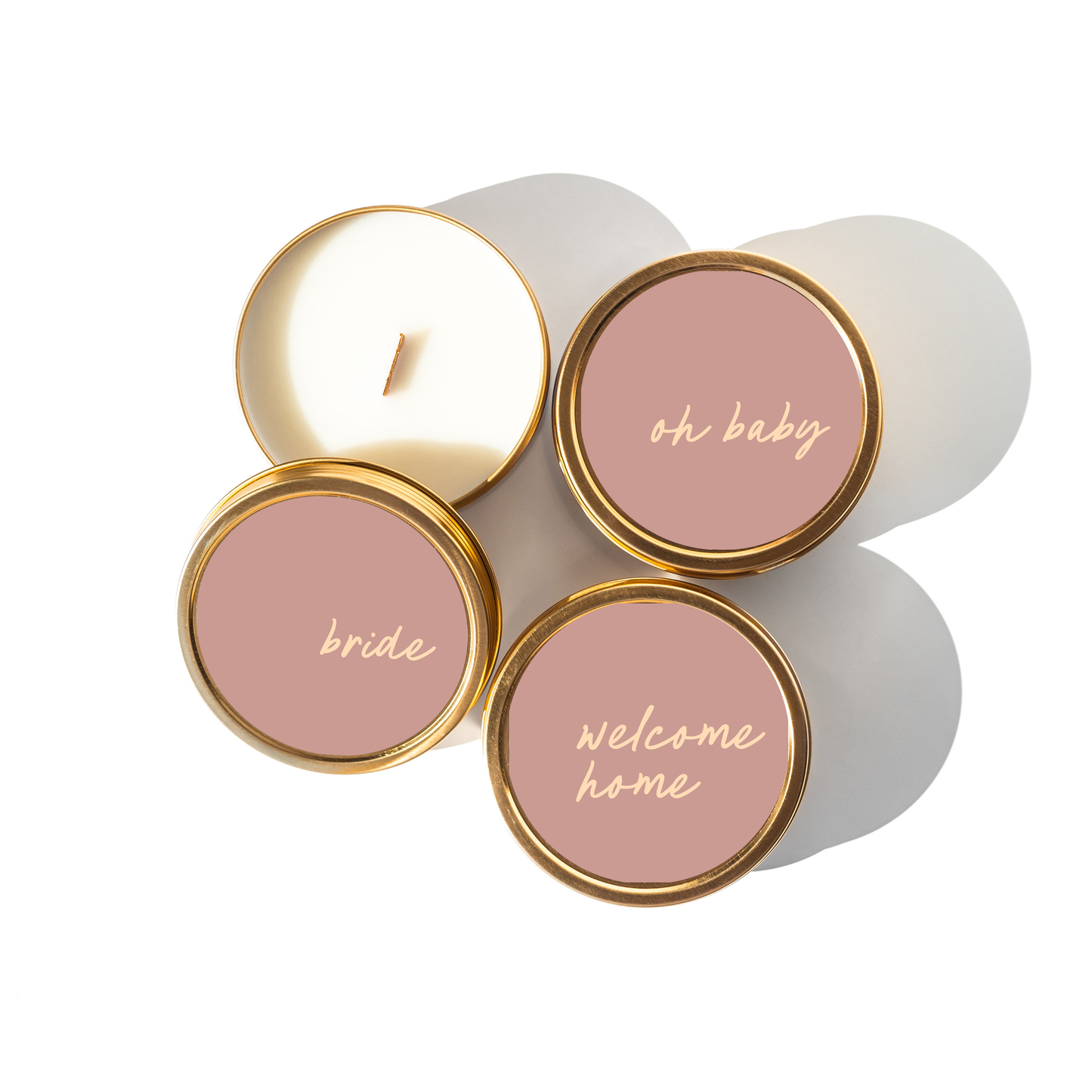 Bride Travel Tin Candle