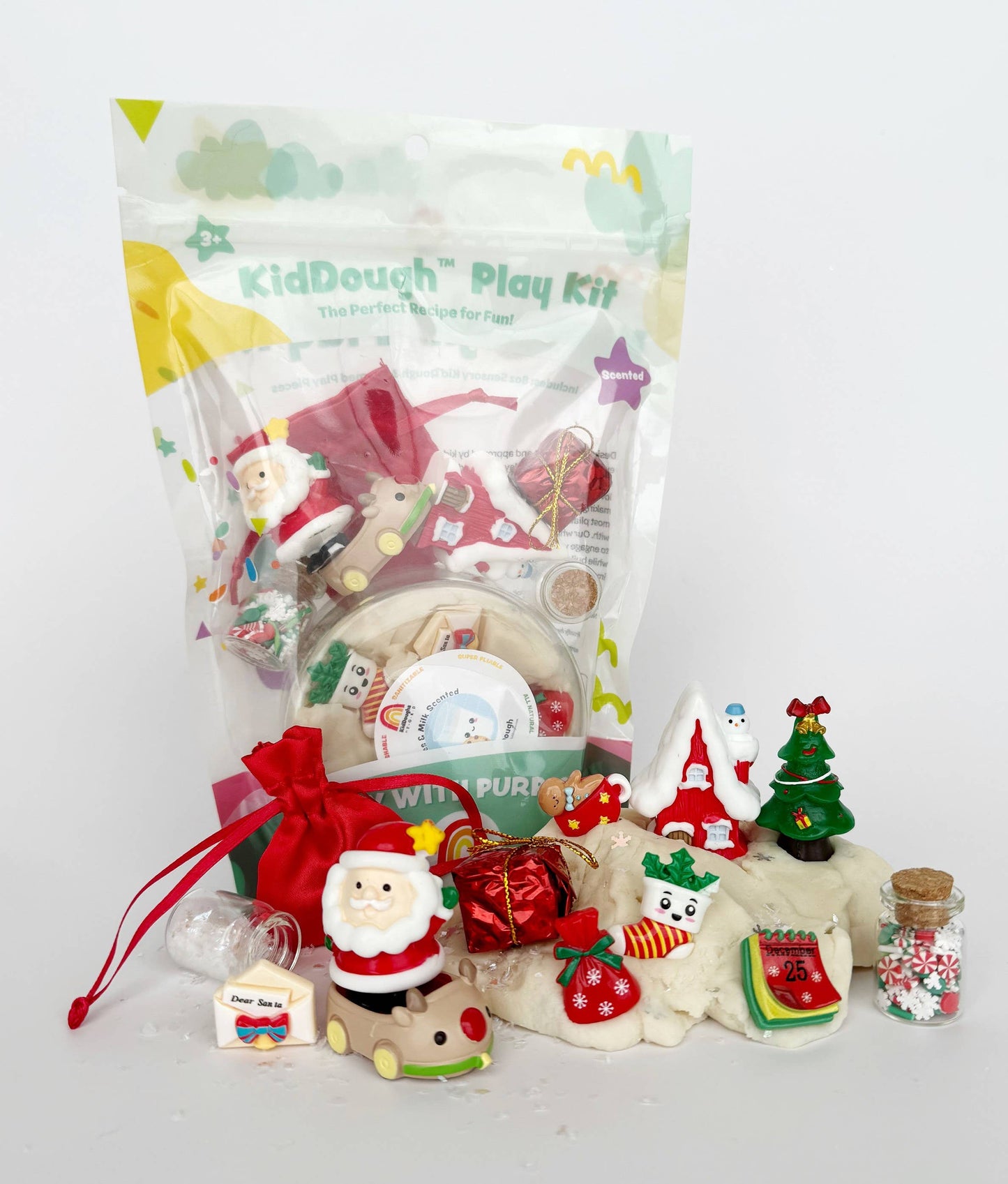 Santa's Cottage (Milk & Cookies) KidDough Play Kit