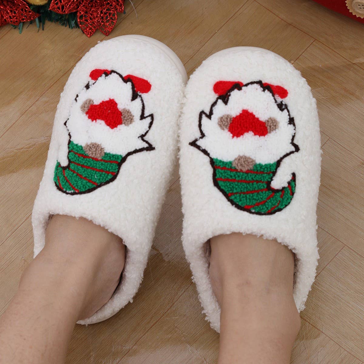 CHRISTMAS DWARF COTTON SLIPPERS