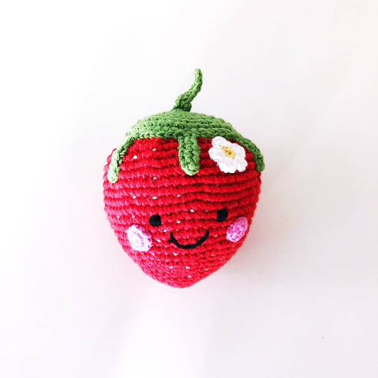 Strawberry Food Rattle