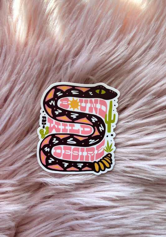 Bound By Wild Desire Sticker