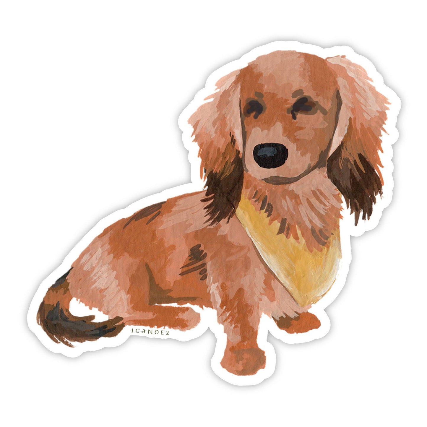 Dachshund Decal Sticker