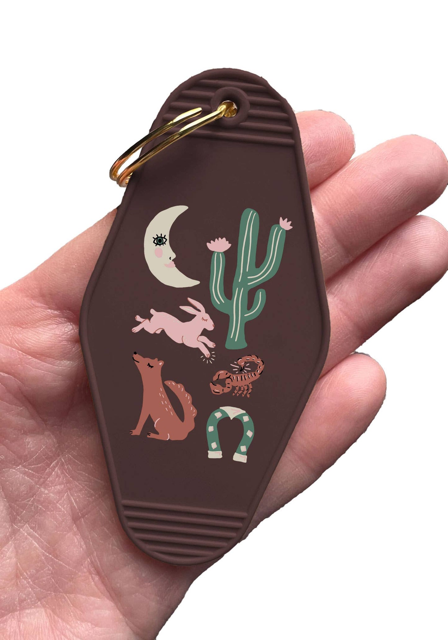 Desert Luck Motel Keychain