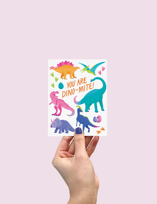 You Are Dino-Mite Card