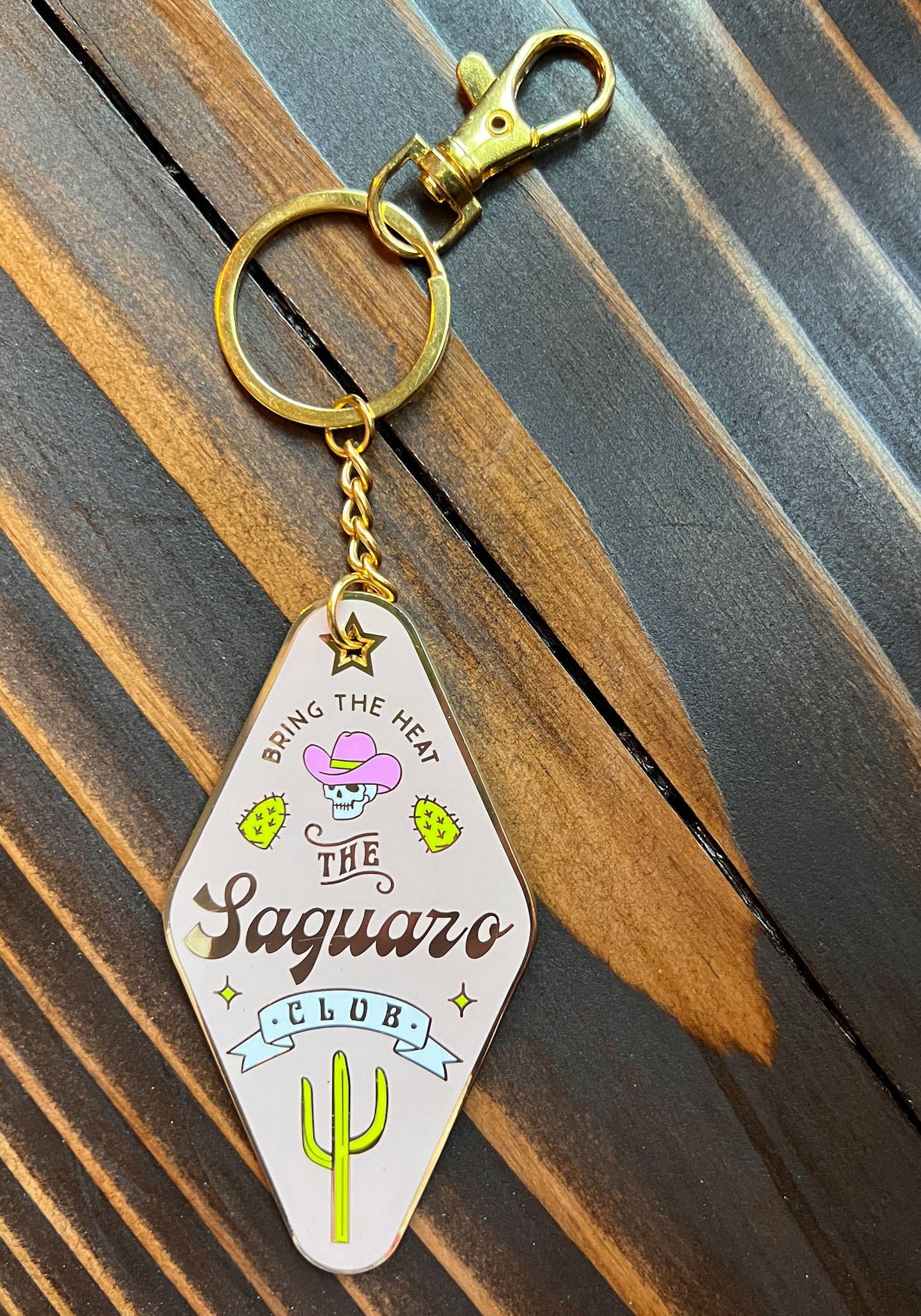 The Saguaro Club Keychain