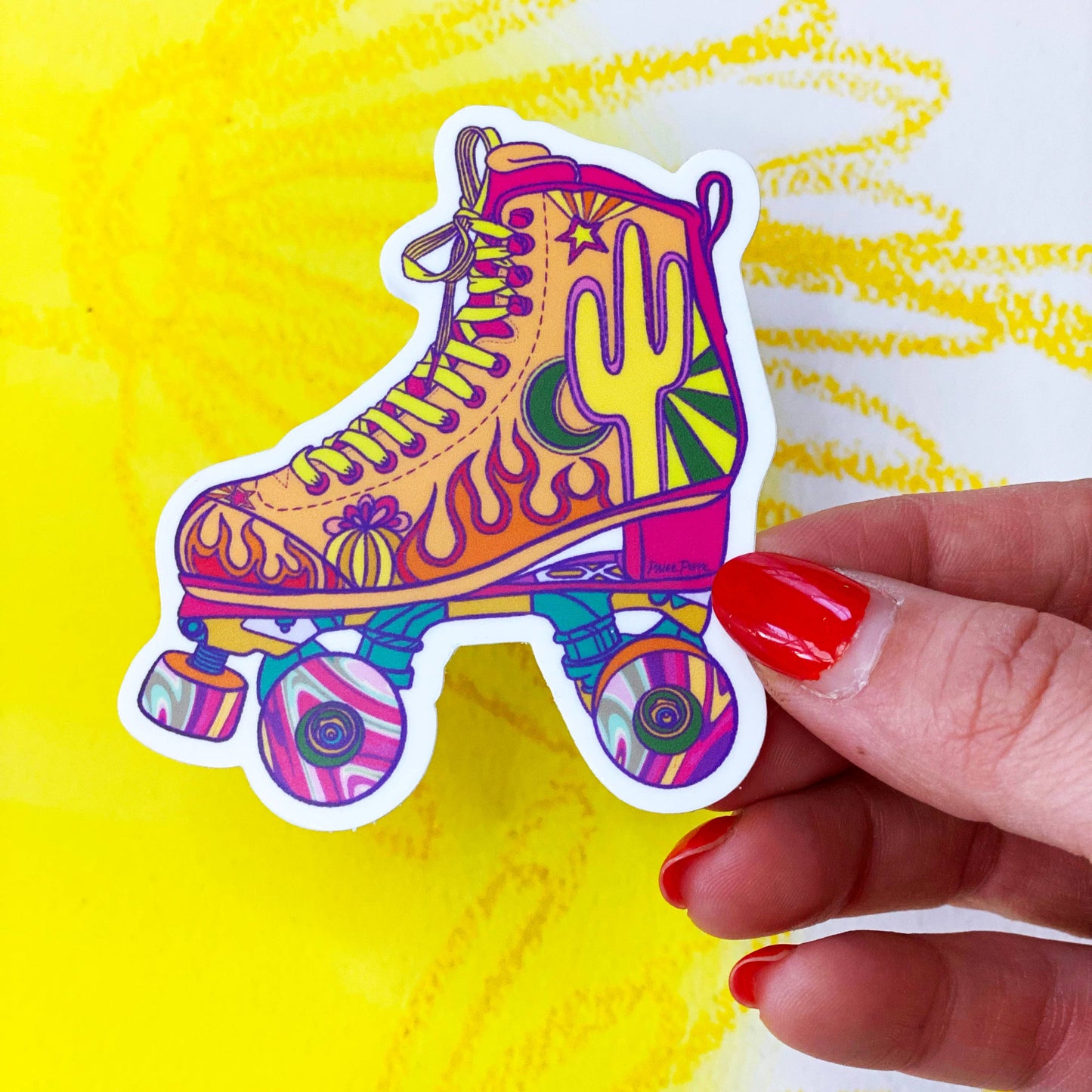 "Roller Disco" Sticker