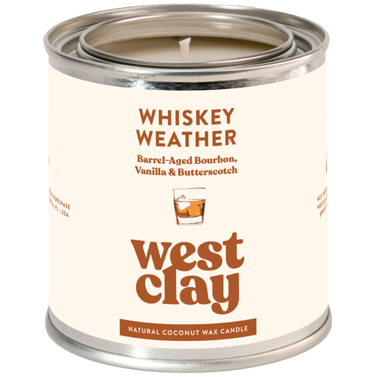 Whiskey Weather Candle | Bourbon, Vanilla, Butterscotch