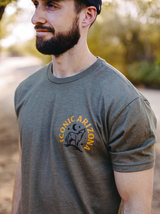 Up North Unisex Tee - Military Green