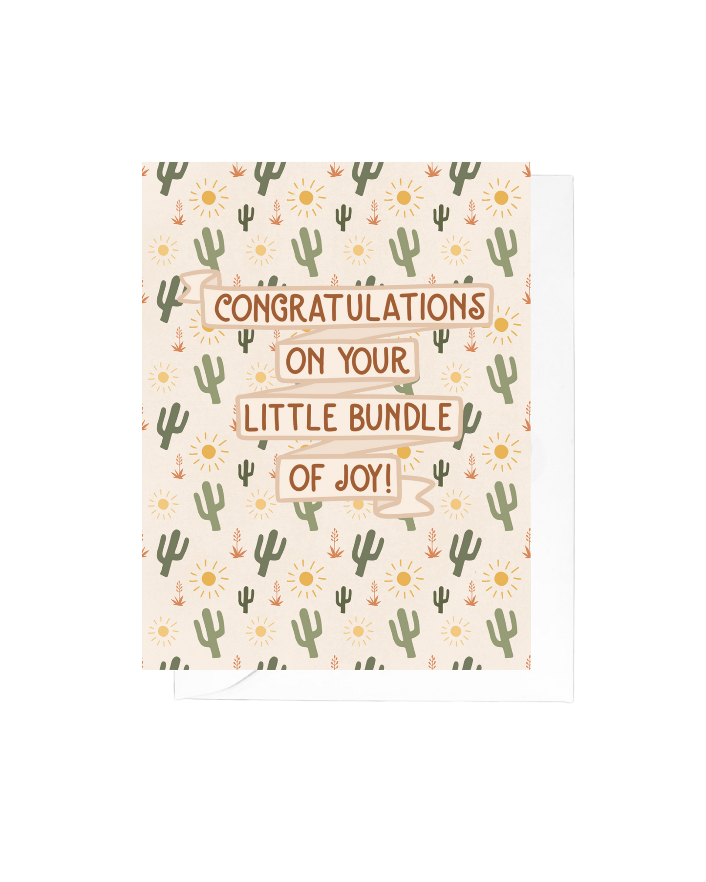 Little Bundle of Joy Greeting Card | New Baby Card