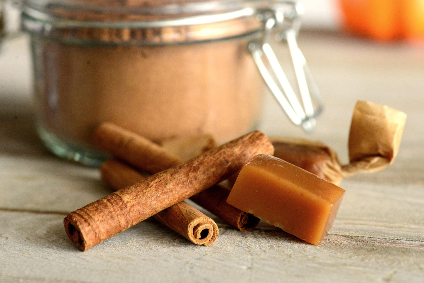 Pumpkin Spice Caramels