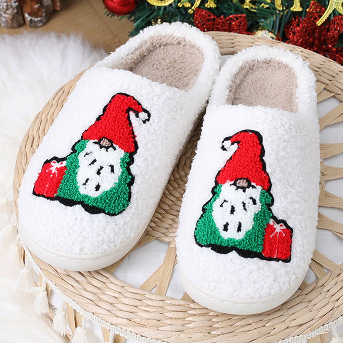 CHRISTMAS DWARF COTTON SLIPPERS