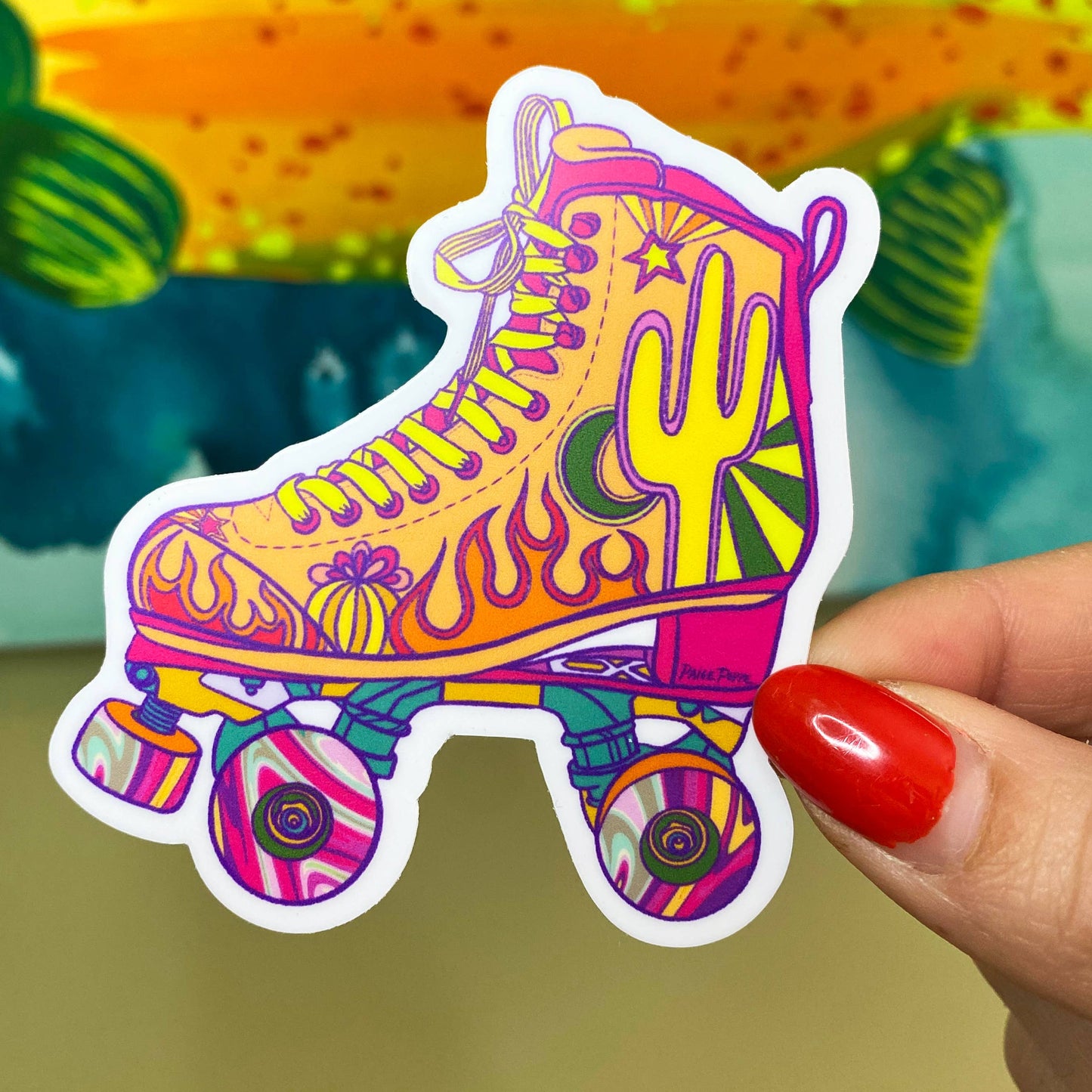 "Roller Disco" Sticker