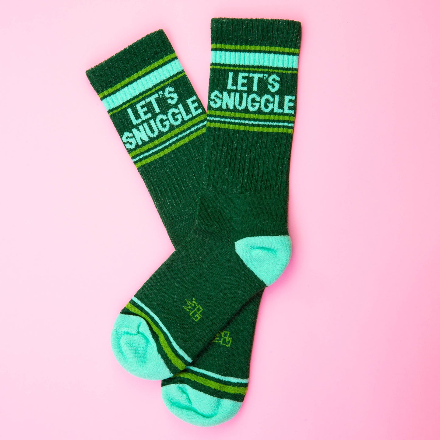 Let's Snuggle Gym Crew Socks