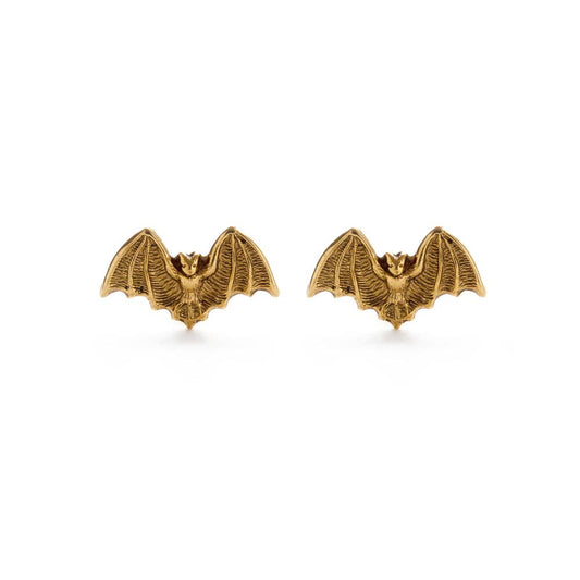 Spooky Bat Stud Earrings