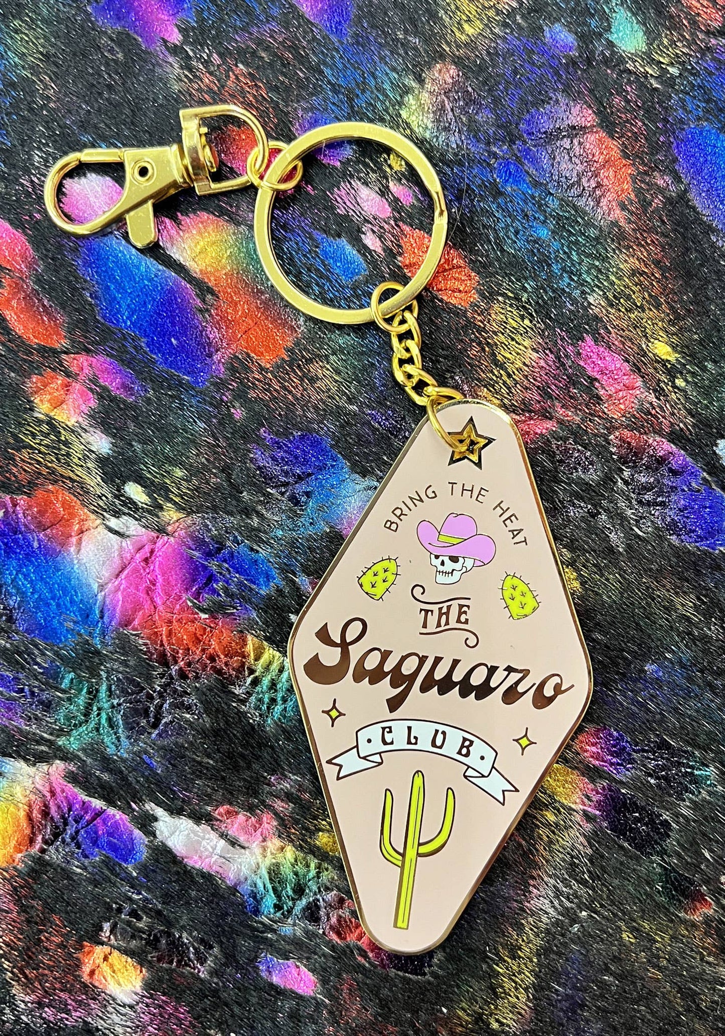 The Saguaro Club Keychain