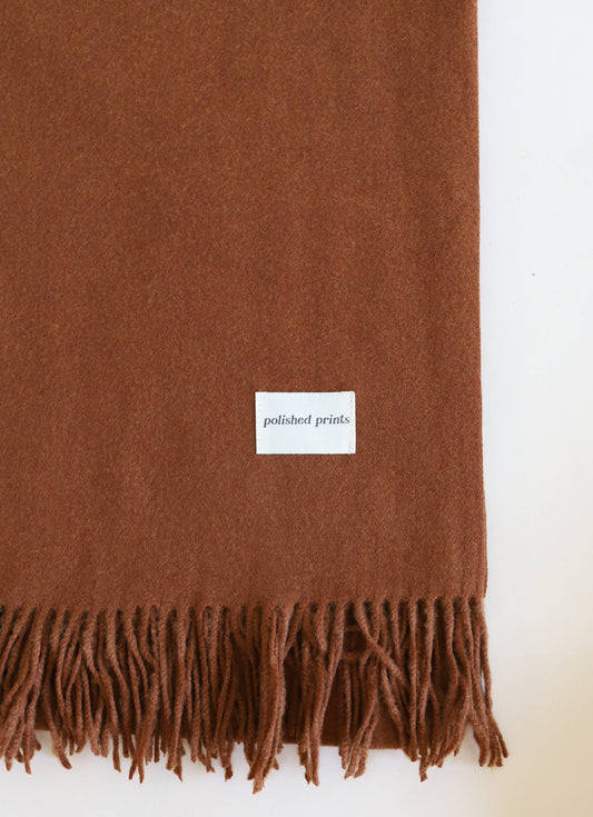 The Essential Scarf - Chocolate