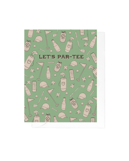 Let's Par-tee Greeting Card | Birthday Card