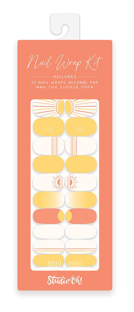 Sunny Daze Nail Wrap Kit