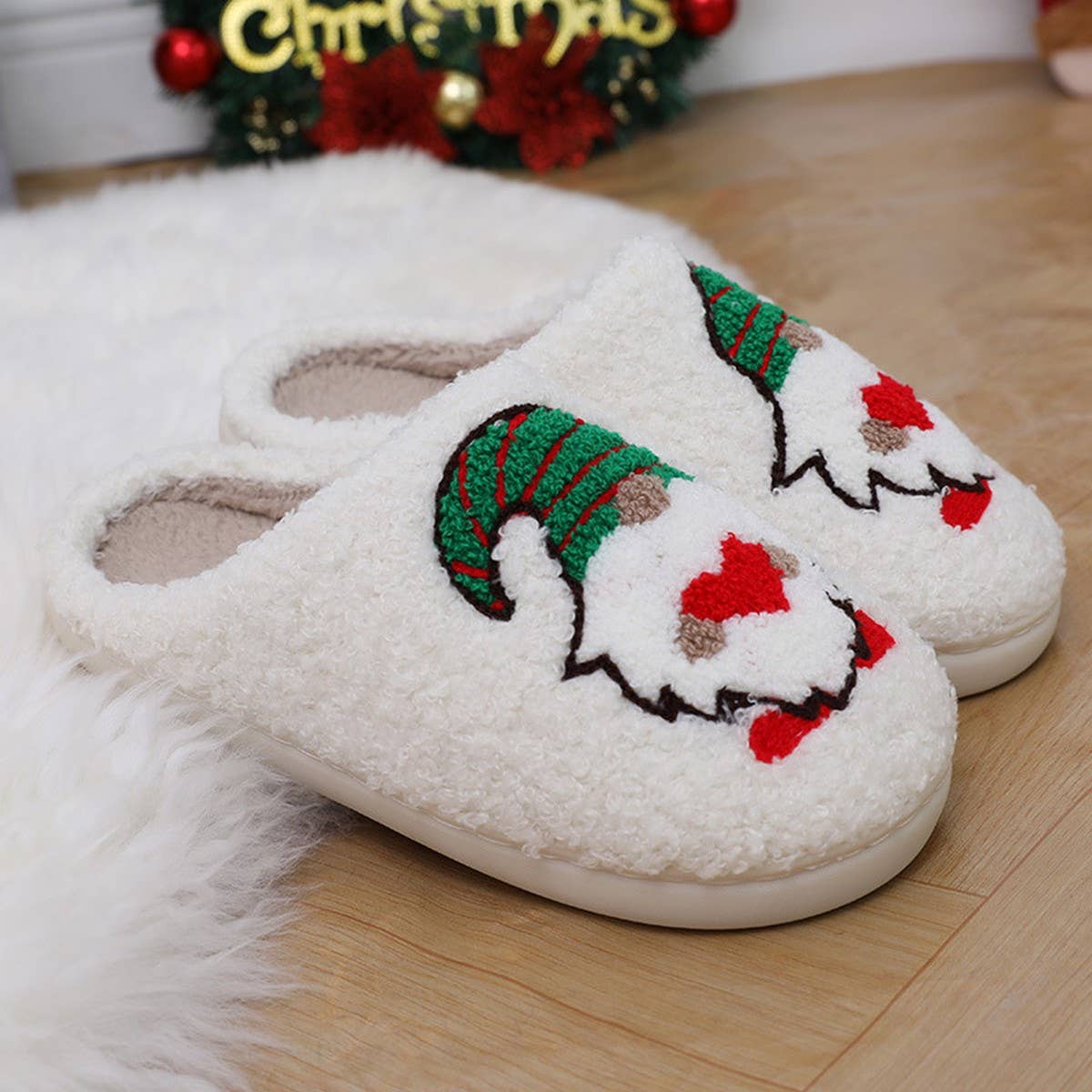 CHRISTMAS DWARF COTTON SLIPPERS