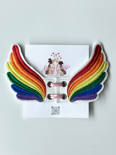 Shoe Wings- Rainbow