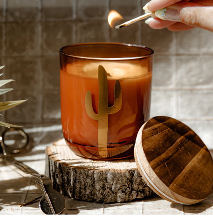 Sonoran Aura Amber Soy Candle