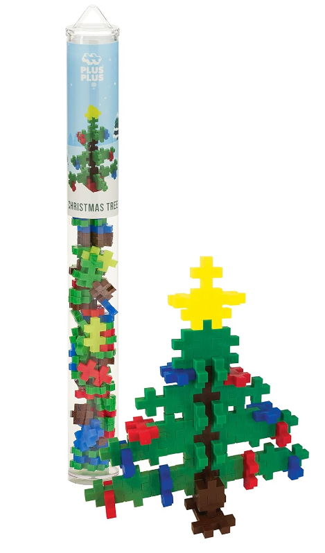 Plus Plus 3D Holiday Puzzle Tubes