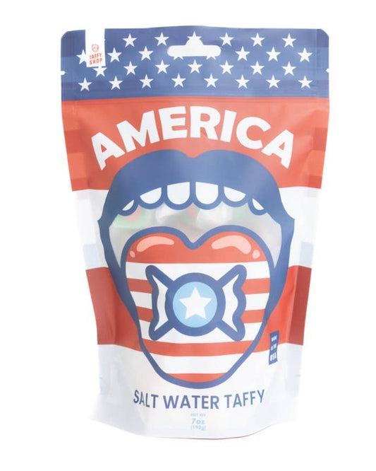 America Patriotic Taffy Bag