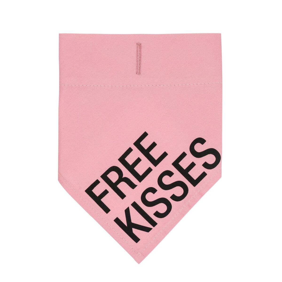 Free Kisses Large / X-Large Dog Bandana