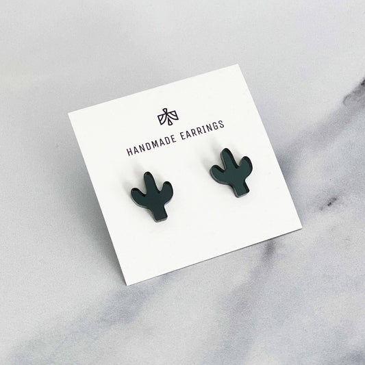 Cactus Stud Earrings