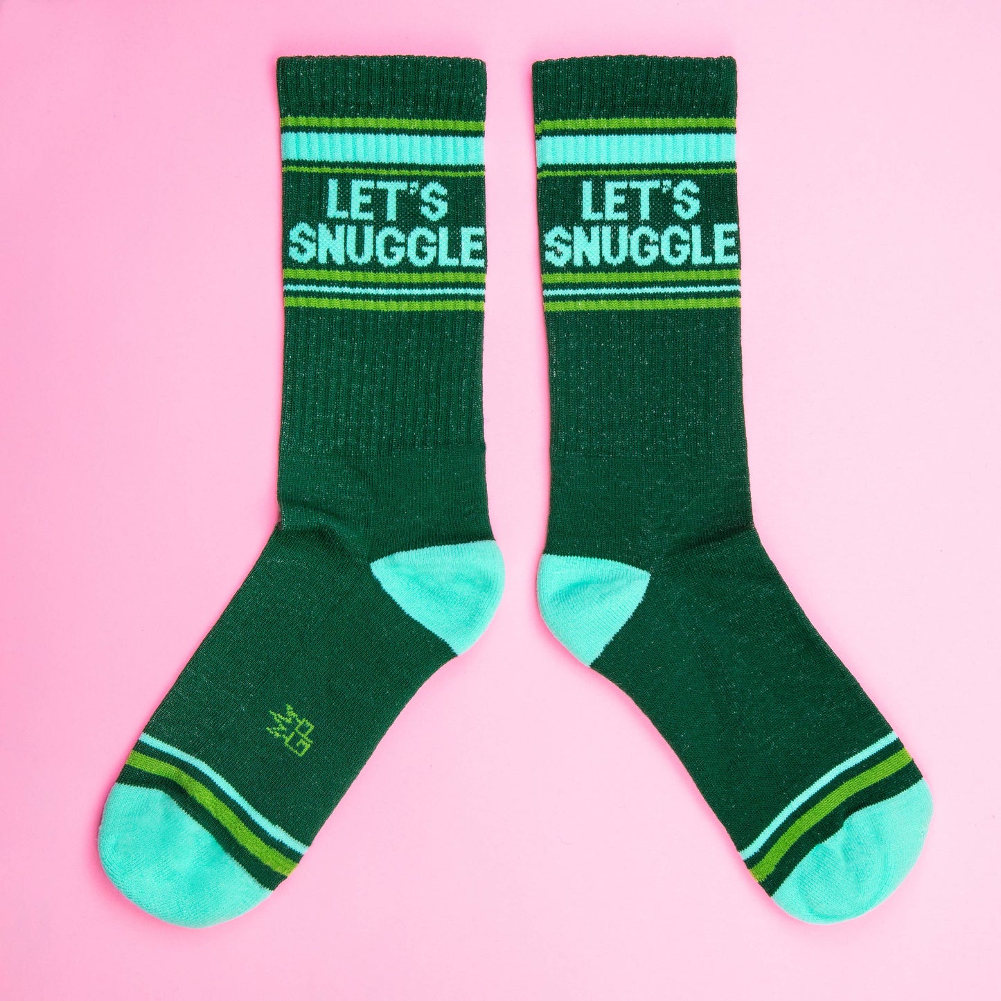 Let's Snuggle Gym Crew Socks