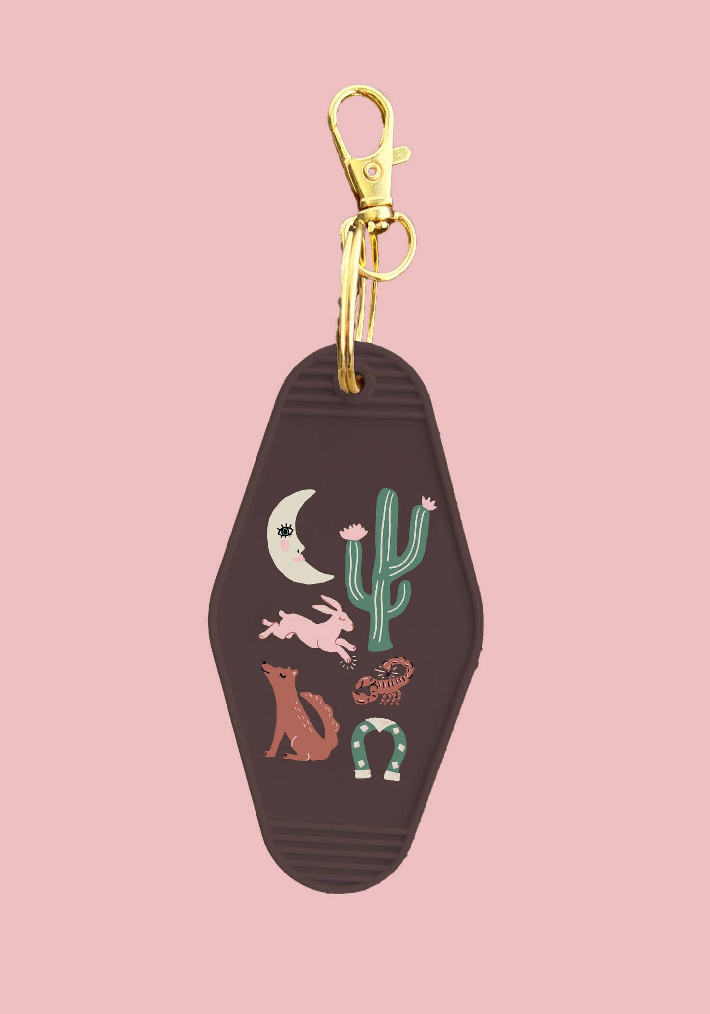 Desert Luck Motel Keychain