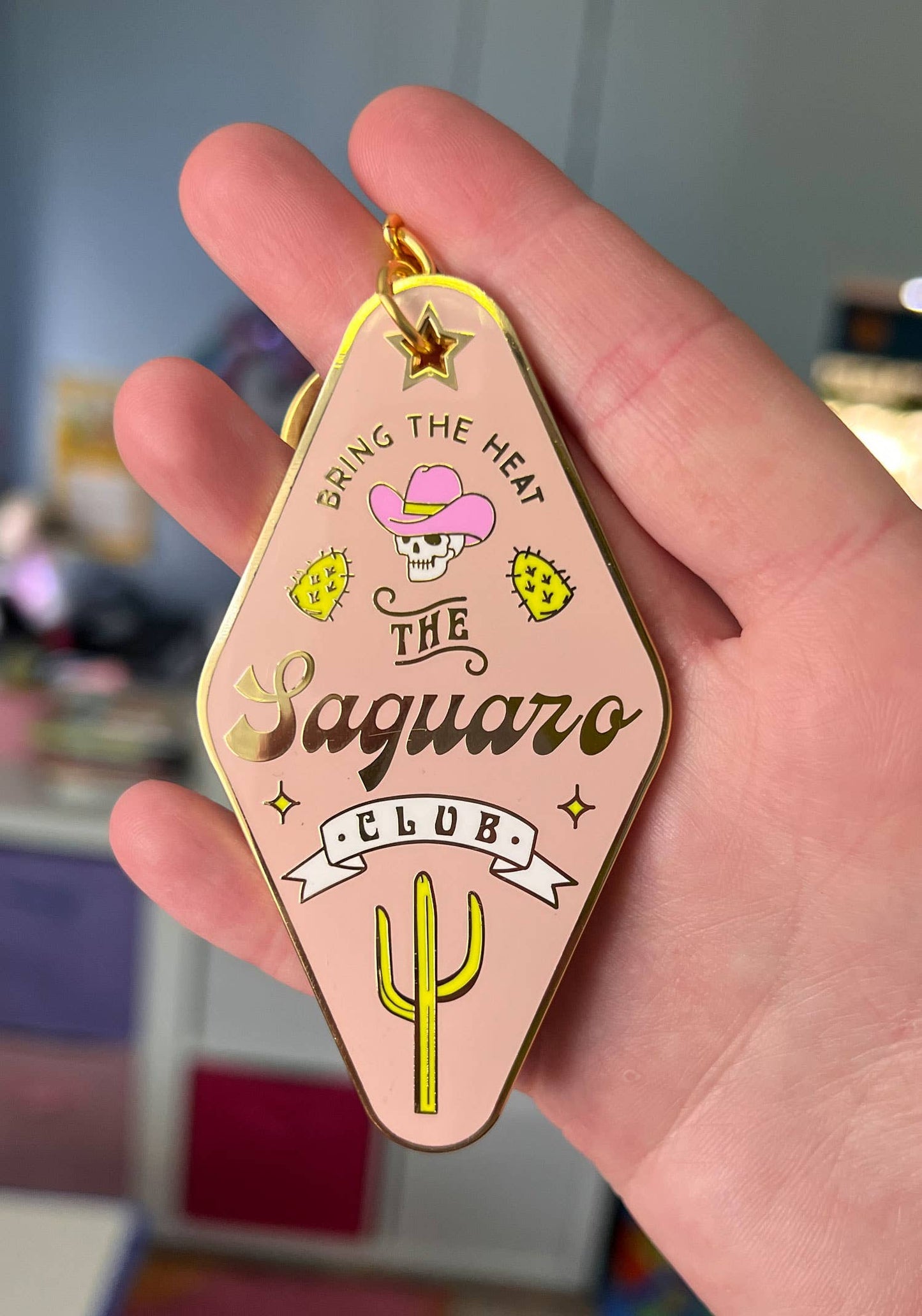 The Saguaro Club Keychain