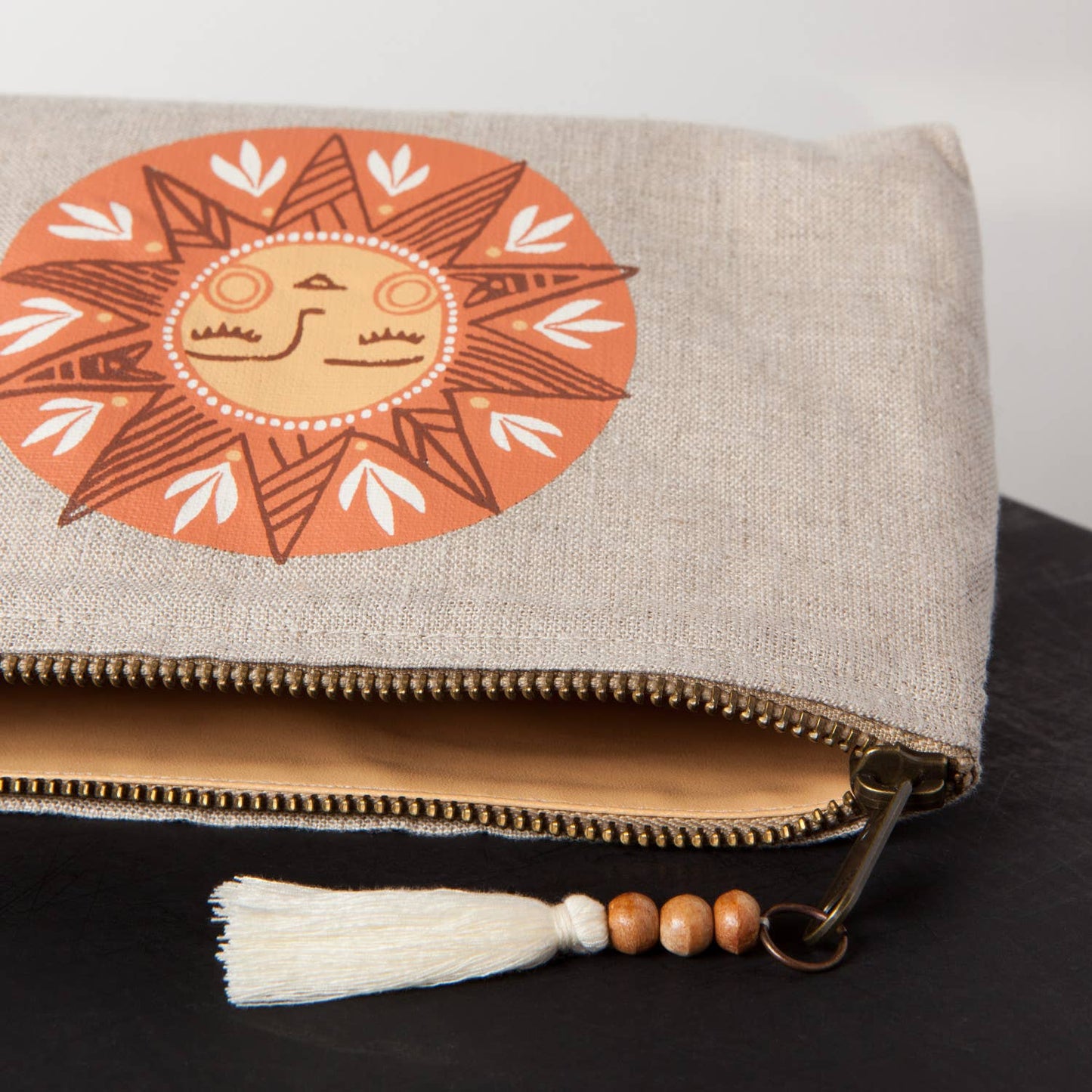 Danica Studio Soleil Linen Cosmetic Bag Small