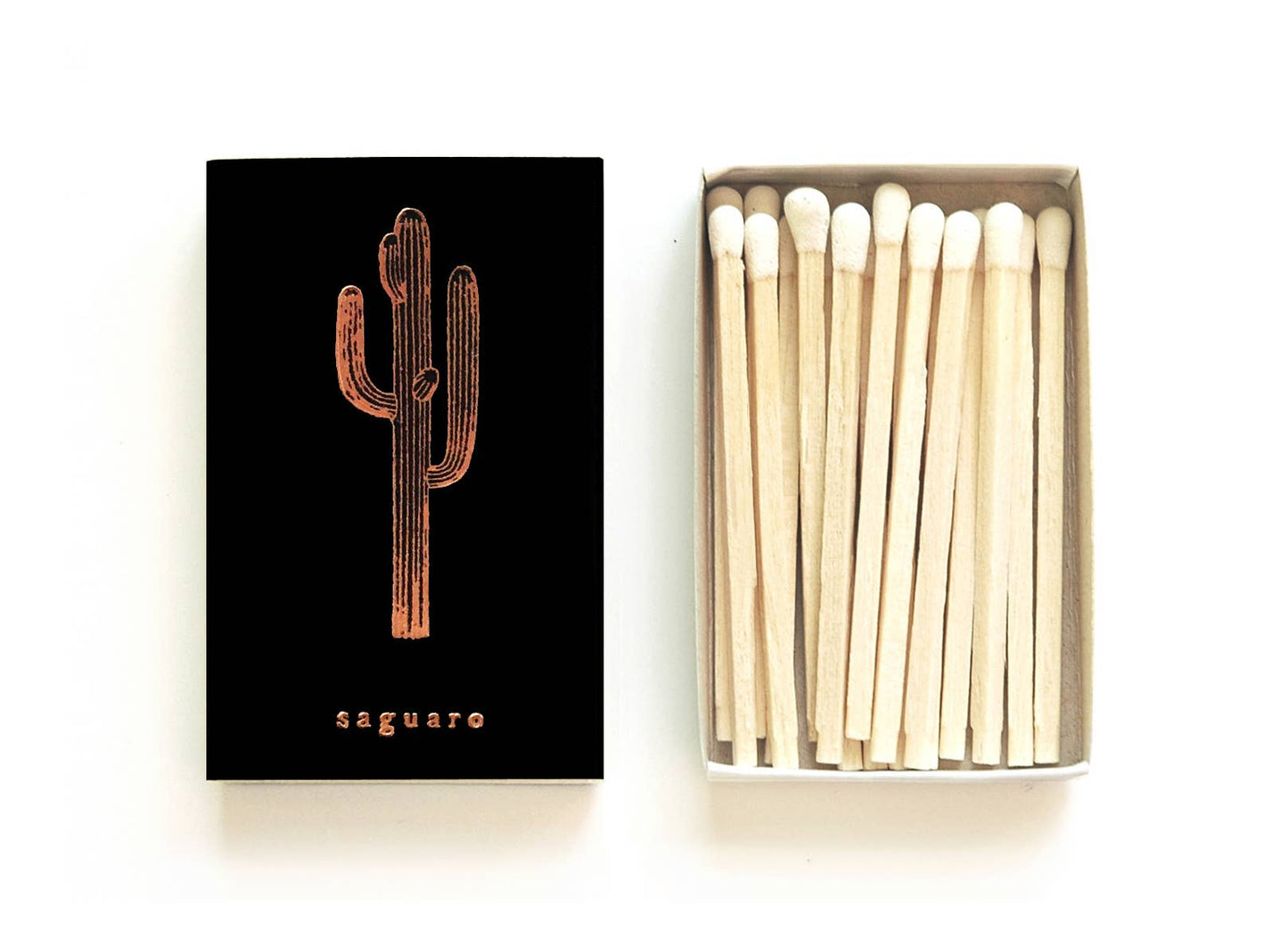 Saguaro Cactus Match Box | Desert Candle Accessory