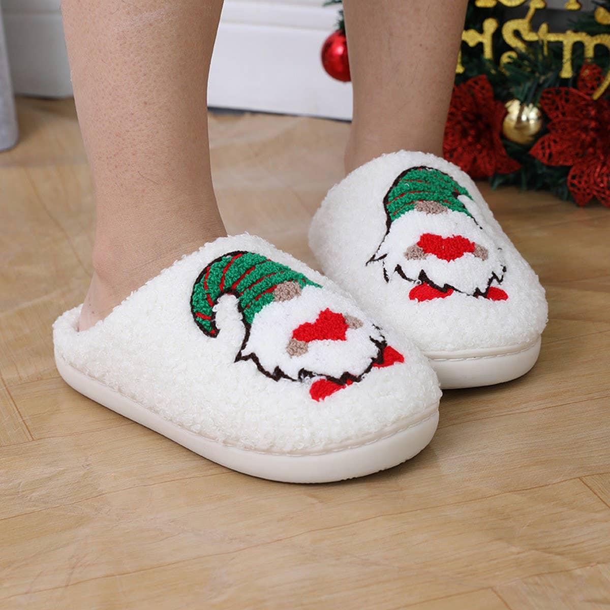 CHRISTMAS DWARF COTTON SLIPPERS