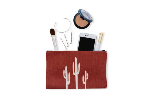 Clay Saguaro Pouch