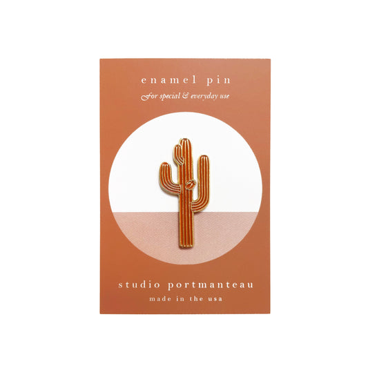 Saguaro Cactus Enamel Pin | Desert Gift