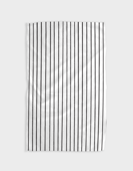 Geometry Linen Stripe Tea Towel