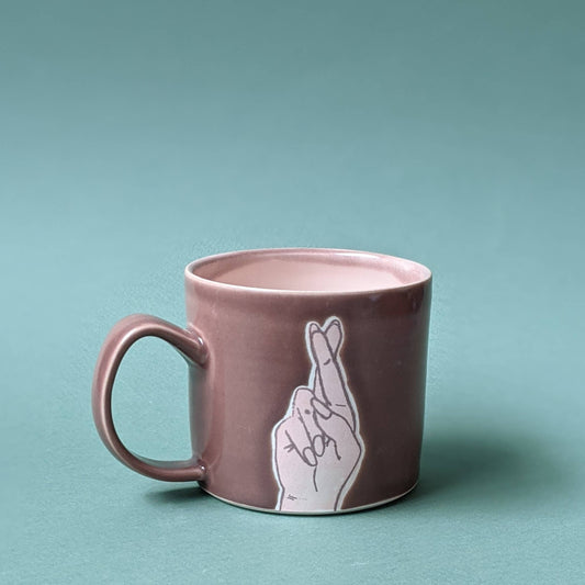 Essential Fingers Crossed Mug