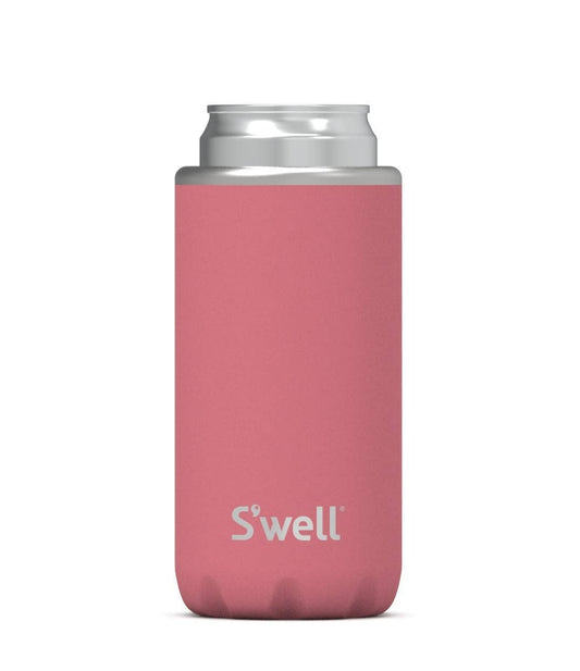 Stainless Steel Slim Drink Chiller 12oz Coral Reef