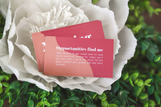 Morning Mantra Affirmation Cards For Self-Care