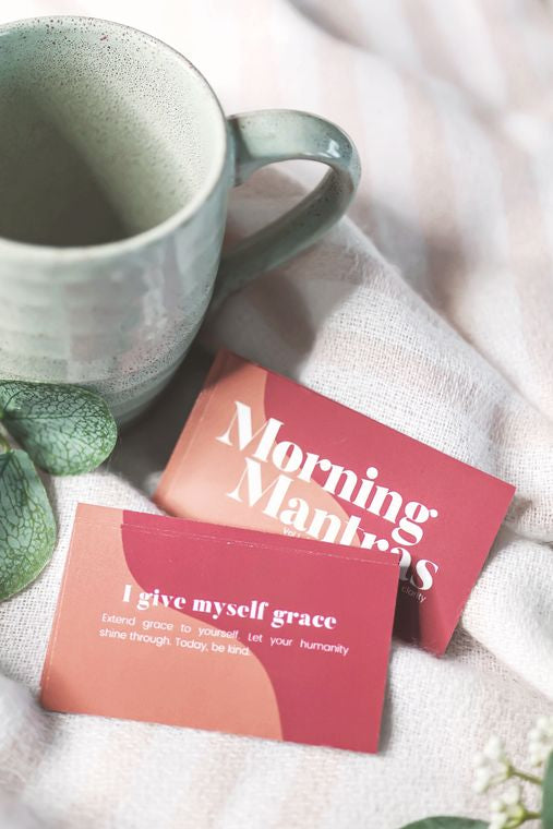 Morning Mantra Affirmation Cards For Self-Care