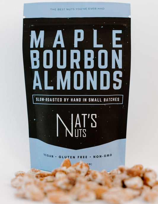 Maple Bourbon Almonds by Nat's Nuts